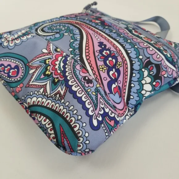 Vera Bradley Slim Crossbody Kona Paisley Crossbody Bag - Picture 4 of 9